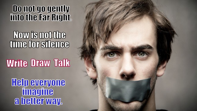 do not go gently into the far right